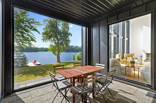 Terrasse - 94 Av. Palmer, Otter Lake, QC - Outdoor With Body Of Water With Deck Patio Veranda With Exterior