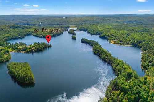 Photo aérienne - 94 Av. Palmer, Otter Lake, QC - Outdoor With Body Of Water With View