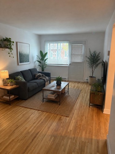 Living Room - 2-7728 Av. De L'Épée, Montréal (Villeray/Saint-Michel/Parc-Extension), QC - Indoor Photo Showing Living Room