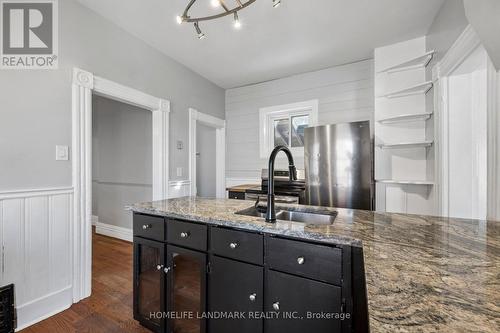 457 Bolivar Street, Peterborough, ON - Indoor Photo Showing Kitchen With Double Sink