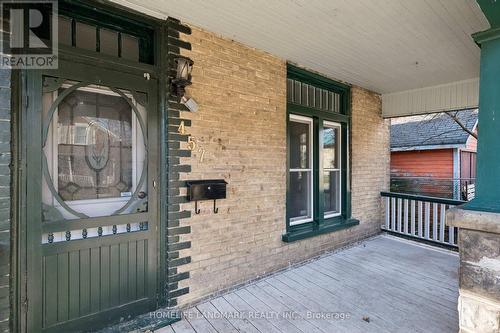 457 Bolivar Street, Peterborough, ON - Outdoor With Deck Patio Veranda With Exterior