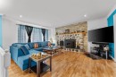 Salon - 226 Rue Houde, Saint-Eustache, QC  - Indoor Photo Showing Living Room With Fireplace 
