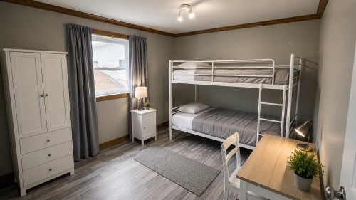 Bureau - 624 Ch. St-Pierre, Saint-Claude, QC - Indoor Photo Showing Bedroom