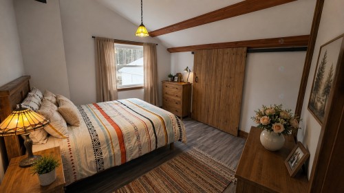 Chambre à coucher - 624 Ch. St-Pierre, Saint-Claude, QC - Indoor Photo Showing Bedroom