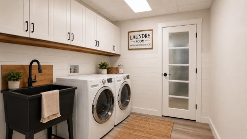 Salle de lavage - 624 Ch. St-Pierre, Saint-Claude, QC - Indoor Photo Showing Laundry Room