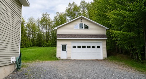 Garage - 624 Ch. St-Pierre, Saint-Claude, QC - Outdoor With Exterior