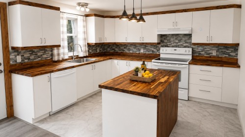 Cuisine - 624 Ch. St-Pierre, Saint-Claude, QC - Indoor Photo Showing Kitchen