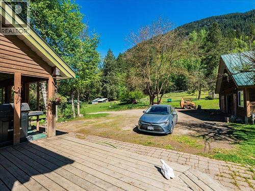 2960 Upper Slocan Park Road, Slocan Park, BC - Outdoor With Deck Patio Veranda