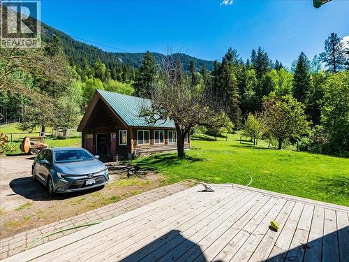 2960 Upper Slocan Park Road, Slocan Park, BC - Outdoor With Deck Patio Veranda