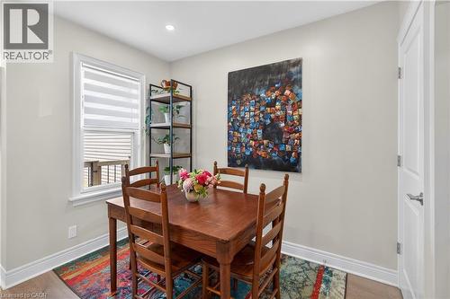 69 Robins Avenue, Hamilton, ON - Indoor Photo Showing Dining Room