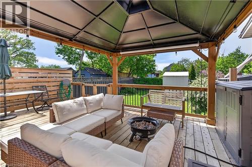 69 Robins Avenue, Hamilton, ON - Outdoor With Deck Patio Veranda With Exterior