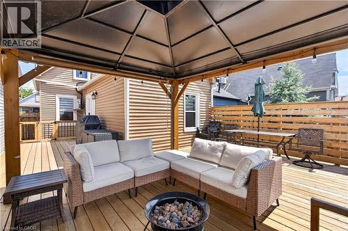 69 Robins Avenue, Hamilton, ON - Outdoor With Deck Patio Veranda With Exterior