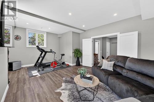 50 Glenhuron Drive, Springwater, ON - Indoor Photo Showing Gym Room