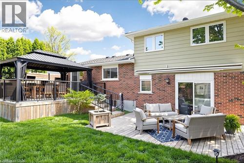 1365 Ester Drive, Burlington, ON - Outdoor With Deck Patio Veranda With Exterior