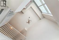 Vaulted ceiling with multiple skylights - 