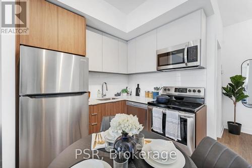 350 - 37 Danforth Road, Toronto, ON - Indoor Photo Showing Kitchen With Stainless Steel Kitchen