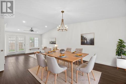 Virtually Staged - 18 Devon Drive, South Huron (Exeter), ON - Indoor Photo Showing Dining Room