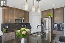 106 Wilkins Crescent, Saskatoon, SK  - Indoor Photo Showing Kitchen With Double Sink With Upgraded Kitchen 