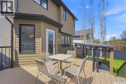 106 Wilkins Crescent, Saskatoon, SK - Outdoor With Deck Patio Veranda With Exterior