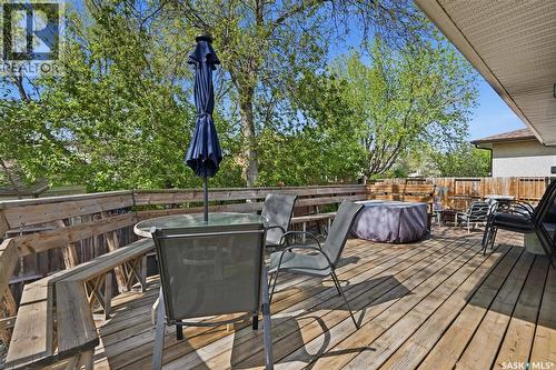 90 Edenwold Crescent, Regina, SK - Outdoor With Deck Patio Veranda