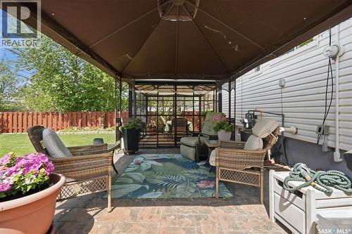 104 Marsh Crescent, Regina, SK - Outdoor With Deck Patio Veranda With Exterior
