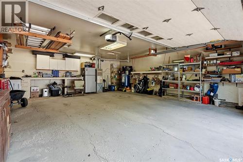 104 Marsh Crescent, Regina, SK - Indoor Photo Showing Garage