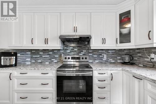 21 Hawkswood Drive, Kitchener, ON - Indoor Photo Showing Kitchen With Upgraded Kitchen