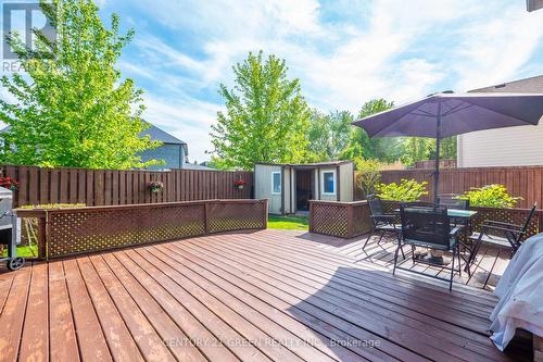 21 Hawkswood Drive, Kitchener, ON - Outdoor With Deck Patio Veranda With Exterior