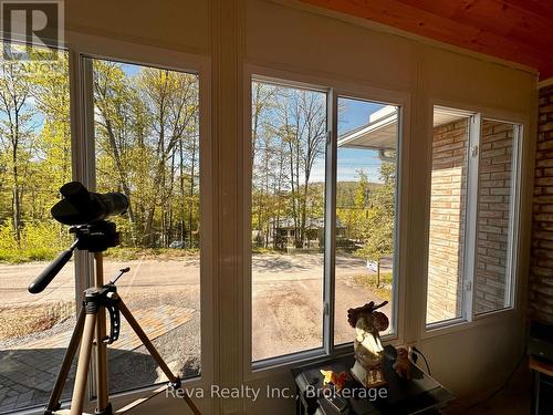 View from the Sunroom - 11 Ridge Road, Bancroft (Bancroft Ward), ON -  With Deck Patio Veranda With Exterior