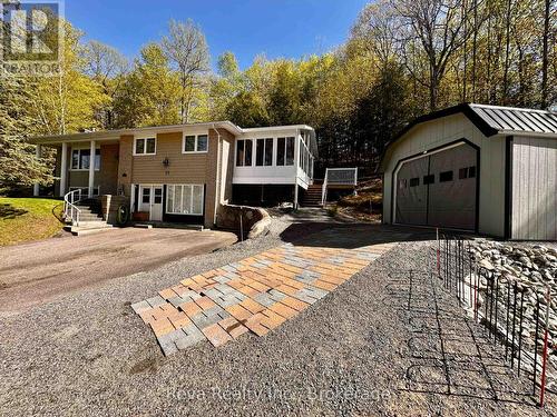 Front View with Garage - 11 Ridge Road, Bancroft (Bancroft Ward), ON - Outdoor