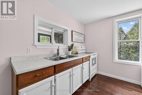 15772 Turin Line, Chatham-Kent, ON - Indoor Photo Showing Kitchen With Double Sink