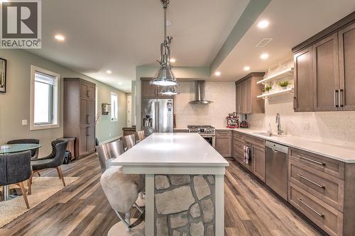 7373 Brooks Lane Unit# 11, Vernon, BC - Indoor Photo Showing Kitchen With Upgraded Kitchen