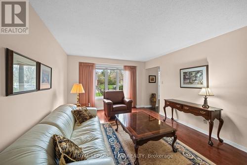 Den/Family Room to the Right of the Foyer - 28 Parmalea Crescent, Ottawa, ON - Indoor Photo Showing Living Room