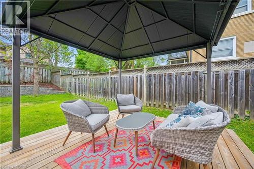 186 Forsyth Drive, Waterloo, ON - Outdoor With Deck Patio Veranda With Exterior