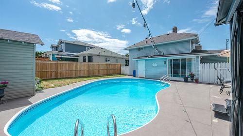 600 Braid Street, Penticton, BC - Outdoor With In Ground Pool With Exterior