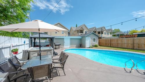 600 Braid Street, Penticton, BC - Outdoor With In Ground Pool With Deck Patio Veranda