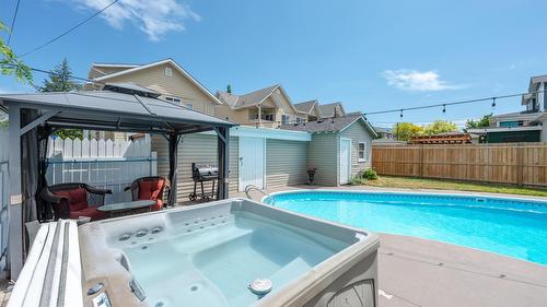 600 Braid Street, Penticton, BC - Outdoor With In Ground Pool