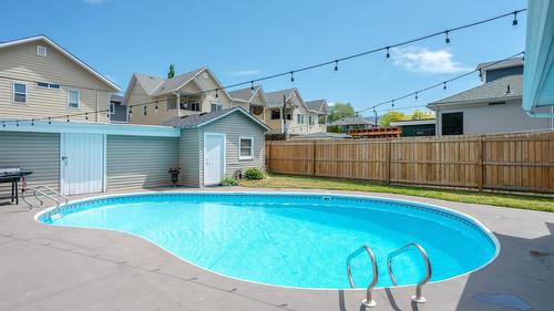 600 Braid Street, Penticton, BC - Outdoor With In Ground Pool