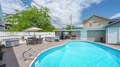 600 Braid Street, Penticton, BC - Outdoor With In Ground Pool