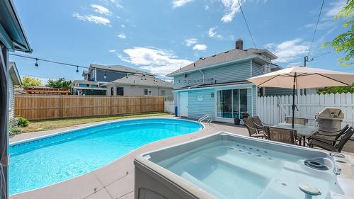 600 Braid Street, Penticton, BC - Outdoor With In Ground Pool With Deck Patio Veranda