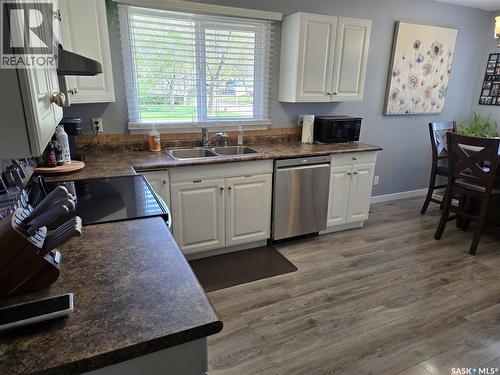 996 Bradshaw Place, Prince Albert, SK - Indoor Photo Showing Kitchen With Double Sink