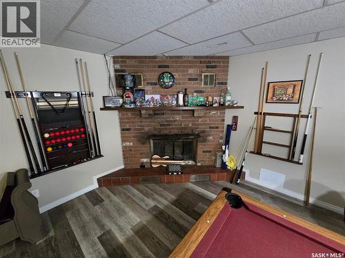 996 Bradshaw Place, Prince Albert, SK - Indoor With Fireplace