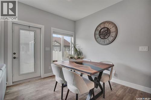 2 437 Palmer Crescent, Warman, SK - Indoor Photo Showing Dining Room