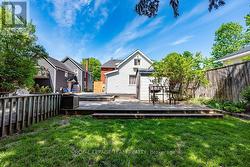Stepped patio. Minimal grass to mow. - 