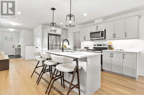 Images from a comparable home, finishes may differ - 52 Whitcomb Crescent, Smiths Falls, ON - Indoor Photo Showing Kitchen With Stainless Steel Kitchen With Upgraded Kitchen