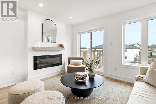 Images from a comparable home, finishes may differ - 52 Whitcomb Crescent, Smiths Falls, ON - Indoor Photo Showing Living Room With Fireplace