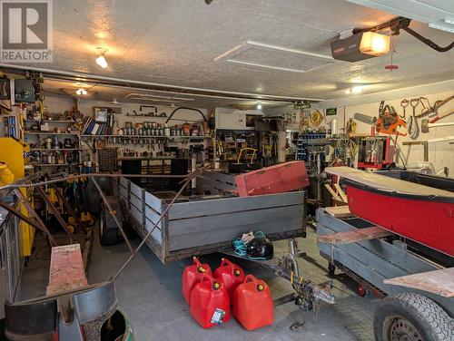 12 Forest Road, Mings Bight, NL - Indoor Photo Showing Garage