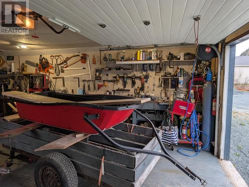 12 Forest Road, Mings Bight, NL - Indoor Photo Showing Garage