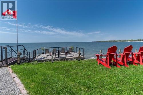 577 Edgewater Place, Dunnville, ON - Outdoor With Body Of Water With Deck Patio Veranda