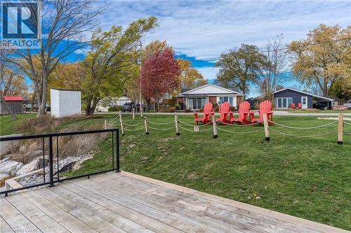 577 Edgewater Place, Dunnville, ON - Outdoor With Deck Patio Veranda